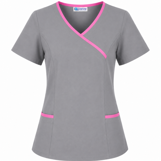 Chloe mid grey pink